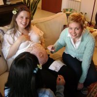 Blessingway bellypainting dessin ventre future maman lyon doula